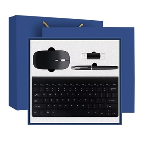 ชุดของขวัญผู้บริหาร 5 in 1: ลำโพง + แฟลชไดรฟ์ <span class=keywords><strong>USB</strong></span> + ปากกา + เมาส์ + คีย์บอร์ด ของขวัญองค์กรสำหรับสวัสดิการพนักงาน - Product Image 4