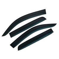 Déflecteurs de pluie pour vitres noires Tacoma Double Cab, visières de porte pour Toyota Tacoma 2005-2015, accessoires 4x4