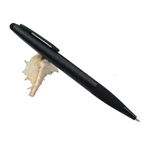 עט עט אוניברסלי עבור מסך מגע עטים שחור המפעל ישירות לספק תיק opp מתכת יוקרה מותאם אישית עט oem