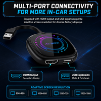 H618 Android CarPlay AI Box mit Aktiver Lüfterkühlung, Adaptiver Displayauflösung, Dual-Band WLAN und Bluetooth