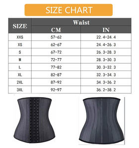 <span class=keywords><strong>Ceinture</strong></span> amincissante en latex pour femme, corset serre-taille sous <span class=keywords><strong>la</strong></span> poitrine avec fermeture éclair, effet sablier, 25 baleines en acier, gaine sculptante pour le corps - Product Image 6