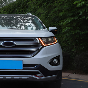 Ensemble de phares automatiques LED de haute qualité pour <span class=keywords><strong>Ford</strong></span> <span class=keywords><strong>Edge</strong></span> 2015-2019 lampes avant de voiture 2 outil de lentille de projecteur 6000k nouvelle voiture - Product Image 3