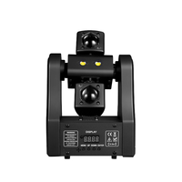 Nouvel arrivage : Projecteur de scène à double bras mobile 60W, 15 canaux DMX512 avec effets laser rouge et vert, stroboscope et faisceau pour DJ, discothèque, bar, club
