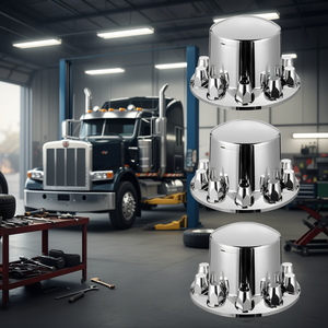 Cache-écrous ABS avec kit d'outils pour moyeux d'essieu de camion, plastique, pour modernisation avant et arrière - Product Image 2