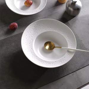 Perle <span class=keywords><strong>Point</strong></span> Poisson Assiette Ménage Exquis Haut de Gamme Assiette De Poisson À La Vapeur Assiette En Céramique <span class=keywords><strong>Sens</strong></span> Du Luxe - Product Image 2