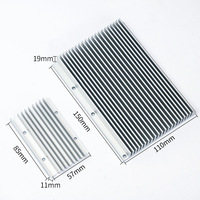 Radiateur Dissipateur de Chaleur en Aluminium Usiné CNC de Précision – Gamme Complète de Tailles pour Refroidissement de Véhicules Électroniques et Réfrigérateurs