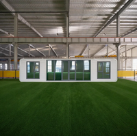 Maisonnette Apple de 20 et 40 pieds, Salle de réunion modulable, Cuisine configurable, Entrepôt mobile pour complexe touristique