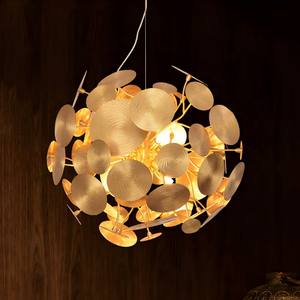 Nuevo diseño creativo colgante Luz Cobre rama arte nórdico marroquí LED moderno lujo oro araña luces - Product Image 3