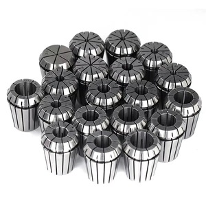 ER8 <span class=keywords><strong>ER11</strong></span> ER16 ER20 ER25 ER32 ER40 ER50 Collect / Clamp pour machine de routeur CNC, ER Collect pour fraise en bout fixe - Product Image 3