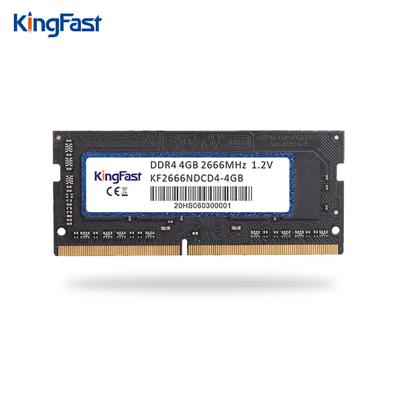 Kingfast แรมหน่วยความจำ Ddr4,ชิ้นส่วนคอมพิวเตอร์4Gb 8Gb 16Gb 2133 2400 Mhz แล็ปท็อปหน่วยความจำ Ram Ddr 4 8Gb 16