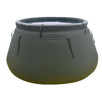 Réservoir de stockage d'eau en pvc, 20 l, imperméable, anti-uv, pour la pluie et l'eau, robuste