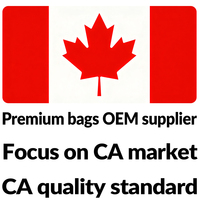 Bolsa de Pañales Personalizada OEM Directo de Fábrica, Bolsa de Pañales Grande de Cuero Vegano para Mamás y Papás Canadienses
