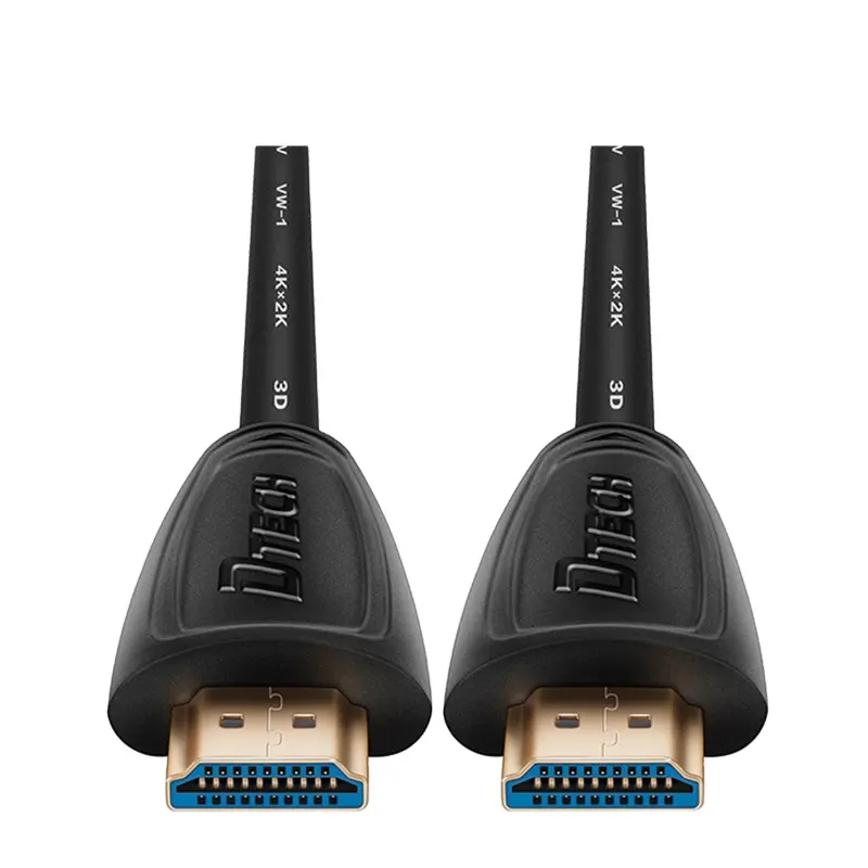 DTECH HDMI 19+1 Pure copper 24k-golden plated interface HD video cable 5m black plug and play cable hdmi