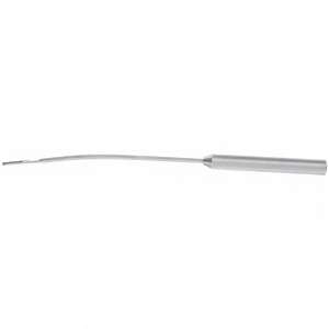 Couteau endoscopique Daniel Endoforehead à manche de 9 pouces, à extrémité courbée, pour lifting frontal et desépaississement des sourcils, instrument de chirurgie plastique par Vaslcare - Product Image 1