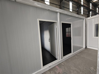 Conception moderne Maison en conteneur modulaire préfabriquée multifonctionnelle à structure en acier à interprétation rapide Maison en conteneur à assemblage mobile facile