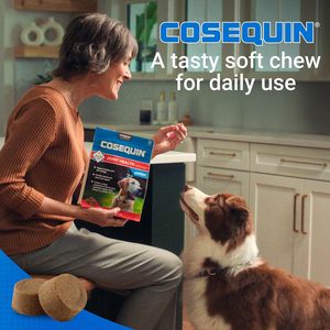 Nutramax <span class=keywords><strong>Cosequin</strong></span> Senior : Complément pour la Santé Articulaire des Chiens – Glucosamine, Chondroïtine, Sulfate, Bêta-Glucane pour Articulations, Peau, Pelage et Immunité - Product Image 4