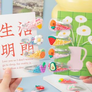 Cute Fruit BB <b>Clips</b> For Kids Plastic Hairpins Daily Use Child Hair Accessories <b>Spring</b> 2023 Yiwu Origin - Product Image 3