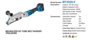 Lijadora y <span class=keywords><strong>Pulidora</strong></span> de Banda de Velocidad Variable Ajustable <span class=keywords><strong>para</strong></span> el Procesamiento de Tubos Metálicos, Pulido de Tuberías y Tratamiento de Superficies - Product Image 2