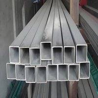 Tuyau en acier creux noir conforme à la norme ASTM 2x2 pouces pour la construction et l'ingénierie des clôtures
