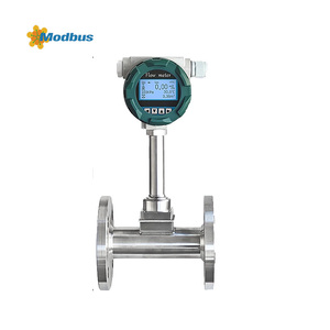 Medidor de flujo Vortex de vapor con brida de acero de alta precisión Sensor de medición de líquido Salida RS485 para tuberías de líquidos Sensor de flujo Premium - Product Image 1