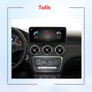 Lettore DVD per Auto Tulis Android 13 per <span class=keywords><strong>Mercedes</strong></span> Benz Classe <span class=keywords><strong>A</strong></span> GLA <span class=keywords><strong>CLA</strong></span> 2012-2018 NTG4.5 NTG5.0 Navigazione GPS Carplay Wifi Radio 4G - Product Image 1