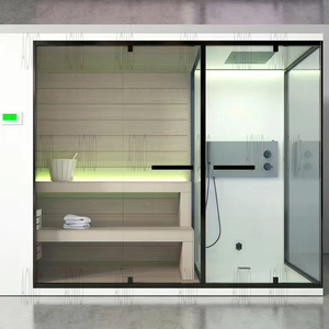 Modern Outdoor Sauna Turkish Shower Far Infrared Wasmo Dry Indoor Sauna Steam Cabinet Modular Sauna Shower Cabin <strong>Salt</strong> <strong>Therapy</strong> - Product Image 3