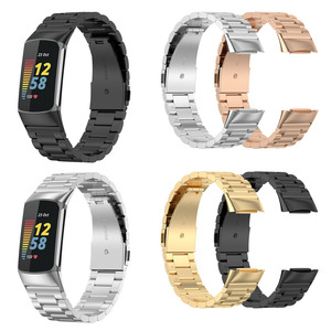<span class=keywords><strong>Bracelet</strong></span> en métal et <span class=keywords><strong>acier</strong></span> inoxydable pour <span class=keywords><strong>Fitbit</strong></span> Charge 6 <span class=keywords><strong>Bracelet</strong></span> de montre à 5 bandes <span class=keywords><strong>Bracelet</strong></span> réglable en métal <span class=keywords><strong>Fitbit</strong></span> Charge 6 Straps - Product Image 2
