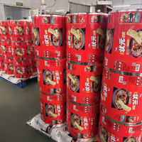 Rouleaux de film plastique laminé en aluminium pour emballage alimentaire et de boissons, sachets et rouleaux pour emballage et stockage de snacks