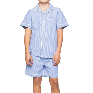 Set di abbigliamento estivo 2 pezzi pigiami stampati traspiranti per bambini da <span class=keywords><strong>1</strong></span> a 5 anni vestiti per neonati