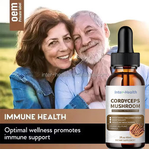 Ausreson OEM Ekstrak Jamur Cordyceps Sinensis Tetes Cair Kompleks Jamur Cordyceps untuk Energi dan Dukungan Kekebalan Tubuh - Product Image 3