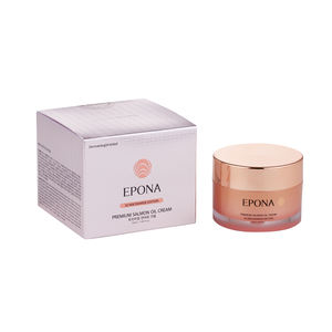 Crema Facial con Aceite de Salmón Rico en Omega, Crema Intensiva para la Recuperación de la Barrera Cutánea y Calmante para el Cuidado de la Piel Dañada e Irritada - Product Image 1