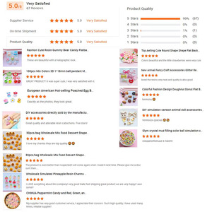 Breloques en acrylique à dos plat Zili, ours dansant, petit lapin mignon, accessoires de dessin animé, patch pour coque de téléphone, accessoire pour cheveux, matériel - Product Image 5