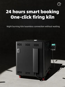 Four céramique électrique à température contrôlée - Four de précision pour la cuisson de la céramique et l'art du verre - Certifié CE - Product Image 4