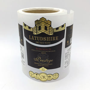 High Quality Gold Foil Stamping <strong>Labels</strong> Stickers Material Vinyl Custom <strong>Labels</strong> for Packaging - Product Image 6
