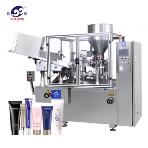 Automated Cosmetic Cream Tube Filling and Sealing Machine for Streamlined Manufacturing Processes