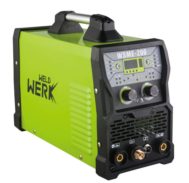 Aluminum Copper IGBT WSME-200 250 Pulse Inverter TIG/MMA AC DC Portable Electric Arc Welding Welder Machine