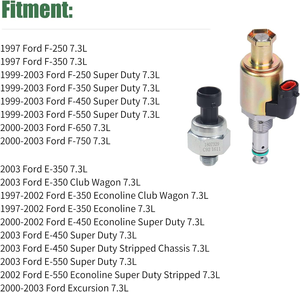 Regulador de presión del inyector de válvula IPR del motor Powerstroke 7,3 y Sensor <span class=keywords><strong>ICP</strong></span> F81Z9C968AA 1841217C91 reemplazar pieza para automóviles - Product Image 5