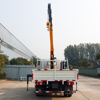 Grue Camion Hydraulique Portée 80 Tonnes Avec Grue Intégrée et Bras Télescopique