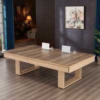 Table de billard multifonctionnelle 3-en-1 américaine standard de 7, 8 et 9 pieds pour l'intérieur, vente en gros