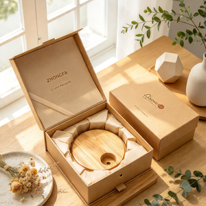 Base de Lámpara Redonda Moderna de Madera de Haya al por Mayor con Impresión de Logotipo Láser para Accesorios de Iluminación y Decoración del Hogar, Hecho en Vietnam - Product Image 4