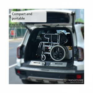 Chaise d'aisance confortable Ali Offre Spéciale Chaise de toilette portable pliable avec roues personnalisée - Product Image 1