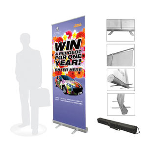 <span class=keywords><strong>Expo</strong></span> de vente chaude enroulable affichage debout petits grands stands promotionnels exposition support de bannière rétractable - Product Image 3