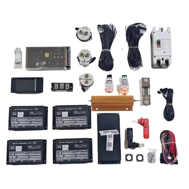 Energy Storage HV BMS 320S 256S 108S 96S 32S 700v 1000V High Voltage Smart RS485 CAN Communicatible BMS With Master Slave Module