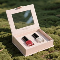 Boîte de papier magnétique à clapet d'impression de logo personnalisé boîte d'emballage de cosmétiques de parfum boîtes de vernis à ongles de rouge à lèvres
