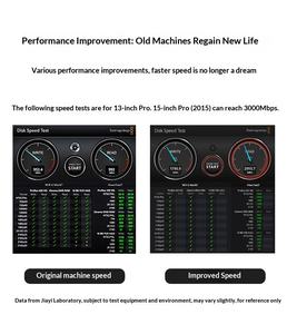 <span class=keywords><strong>Tarjeta</strong></span> Adaptadora <span class=keywords><strong>de</strong></span> NGFF a SSD M2 para NVMe PCIe M.2 para Macbook Air Pro 2013 2014 2015 A1465 A1466 A1502 A1398, Convertidor PCIEx4 - Product Image 3