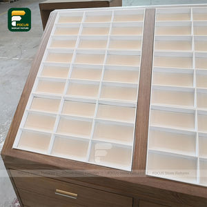 Vitrines de magasin optique en bois unités de vitrine de lunettes à tiroirs multiples organisateur de stockage de meubles de magasin de détail moderne - Product Image 3