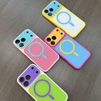 Coques de protection avec caméra intégrée pour iPhone 17 Air 16 15, étui magnétique en TPU PC pour iPhone 18 Pro MAX, coques blindées anti-jaunissement