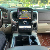 Radio de coche vertical Android de 14.5 pulgadas con pantalla táctil GPS, reproductor multimedia estéreo para Dodge RAM TRUCKS 2013-2017