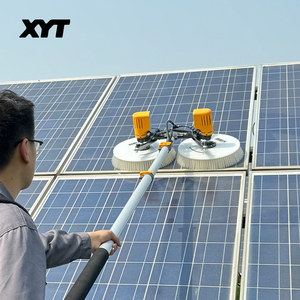 Горячая распродажа, чистящая машина XYT для фотоэлектрической системы с двойной щеткой для чистки - Product Image 2