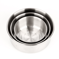 GSF Bol à nourriture pour oiseaux en acier inoxydable G-210706-1 Une tasse pour deux usages Mangeoire et abreuvoir pour pigeon Loft Cage